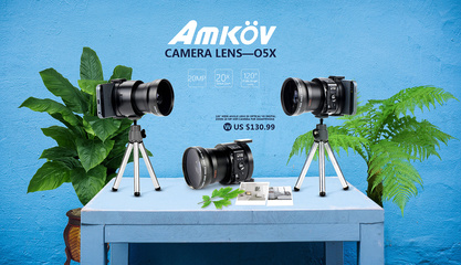 AMKOV 專業攝影器材與數碼產品，定格精彩瞬間